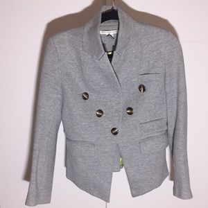 Diane von Furstenbers Cotton Blend blazer